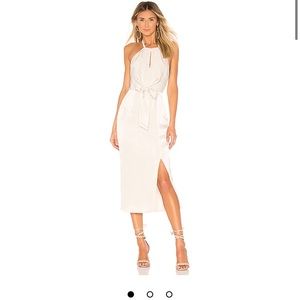 Revolve Milo Midi Dress in Ivory